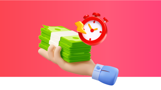 Dinero en 24 horas habiles bancarias